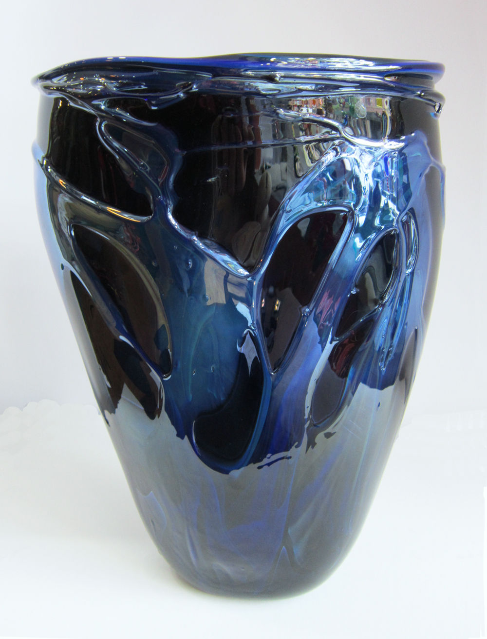 Guerard Glass Silvered Vase