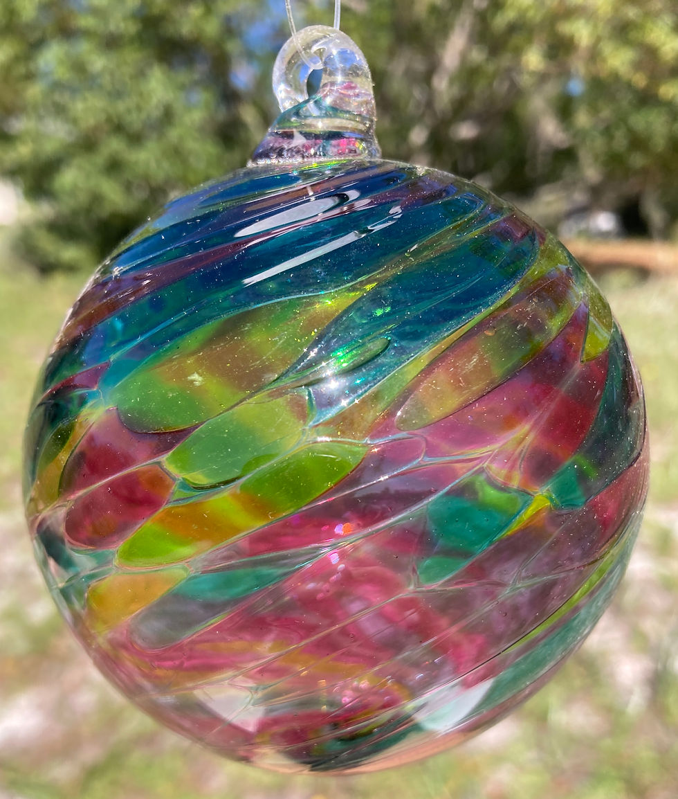 Thumbnail: Little River Hot Glass Ornament