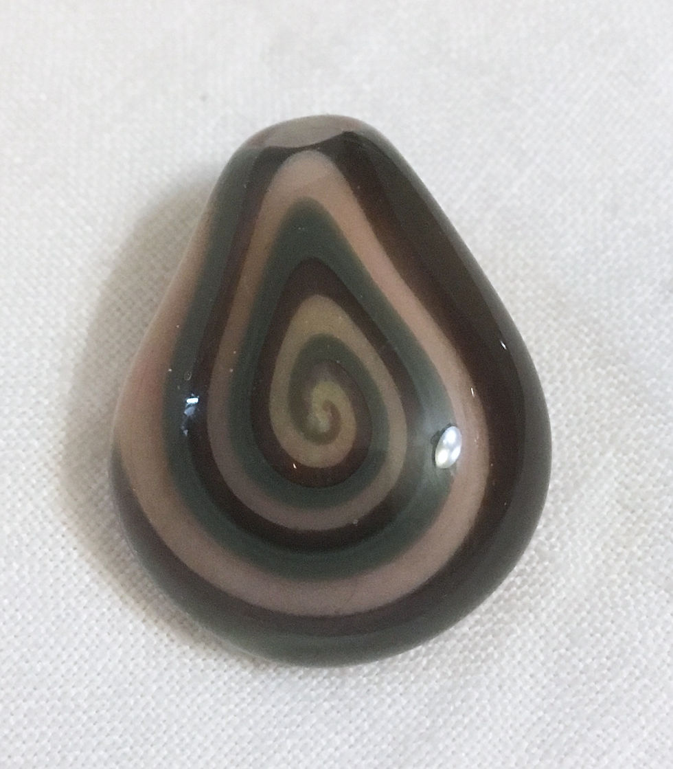 Thumbnail: Abrams lampworked pendant
