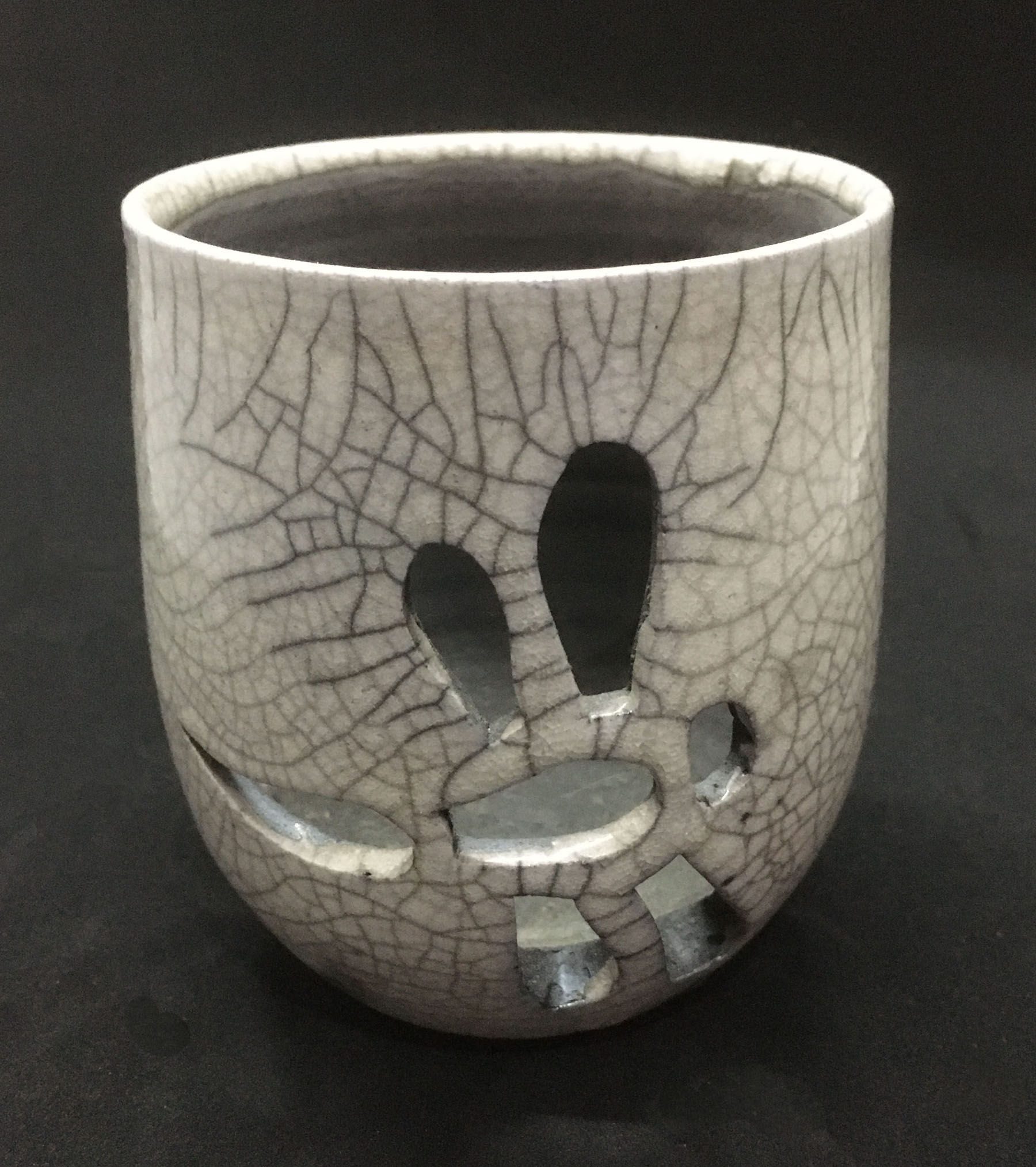 Lynn Jenkins Raku Votive