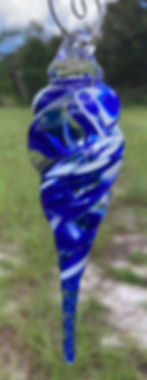 Thumbnail: Kingston Glass Studio Icicle Ornaments