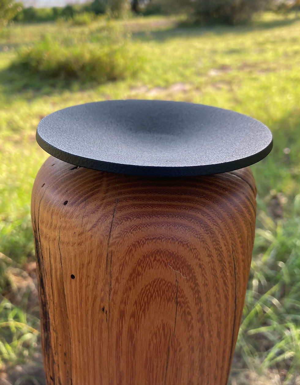 Thumbnail: Walnut Hills Chestnut Candle Holder Set