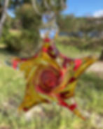 Thumbnail: Kingston Glass Studio Star Ornaments