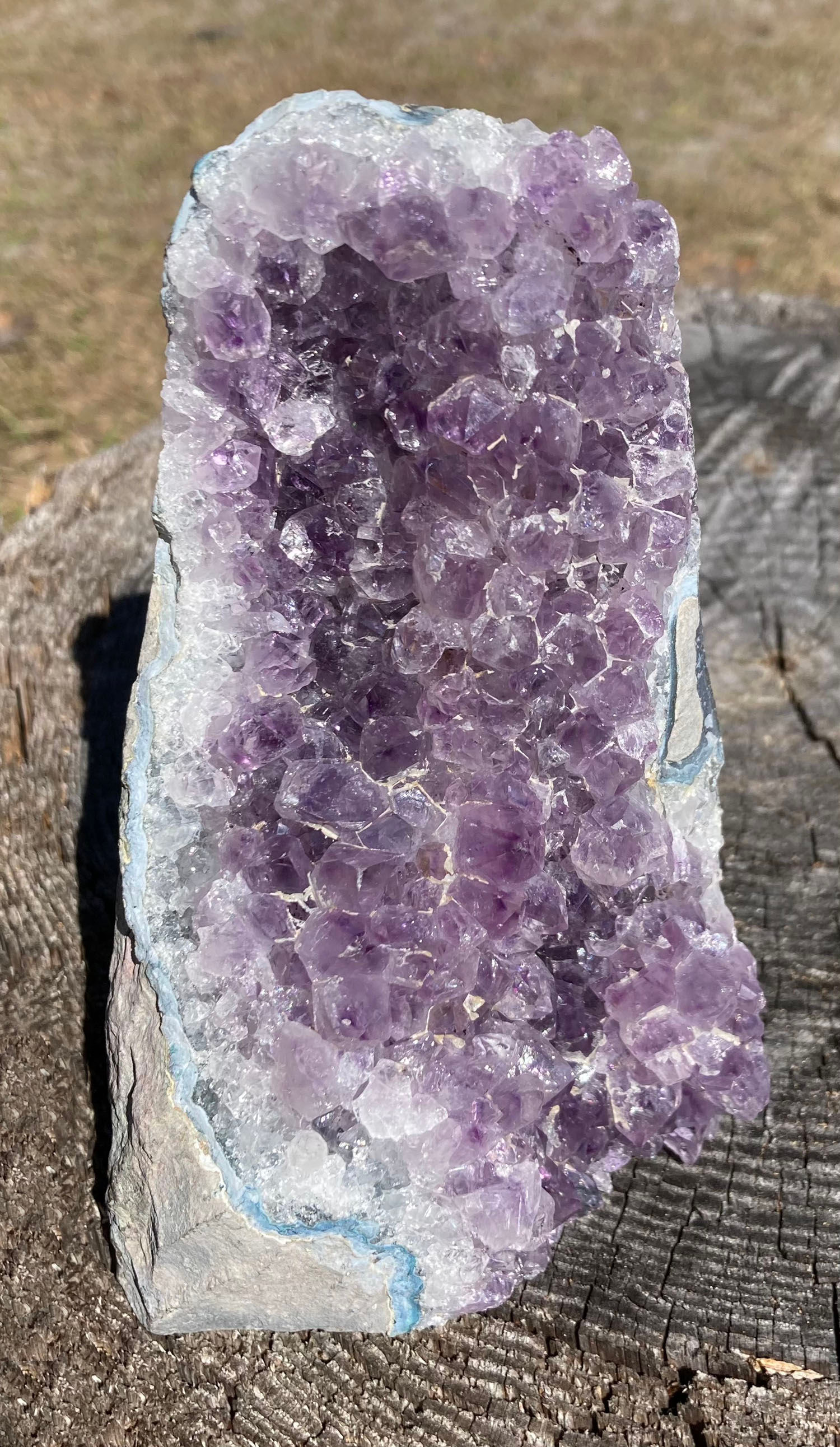 Amethyst Crystal Slab #4
