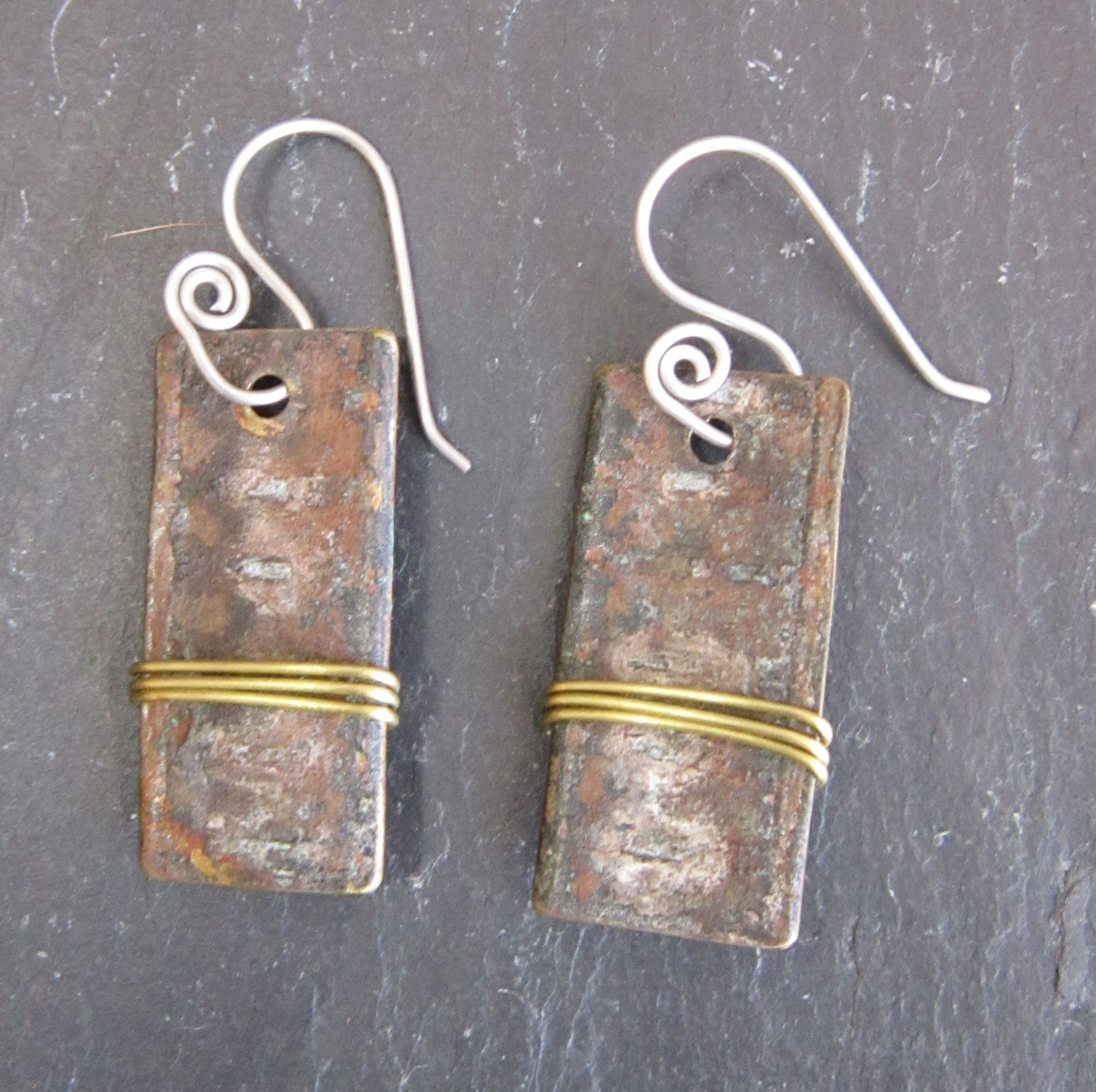 Currents Recycled Metal Earrings