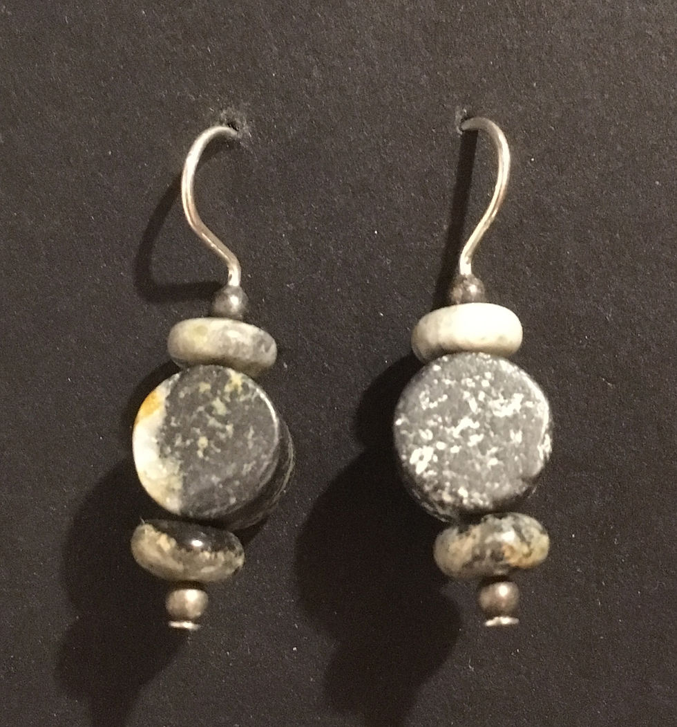 Thumbnail: Galloway Semiprecious Stone Earrings