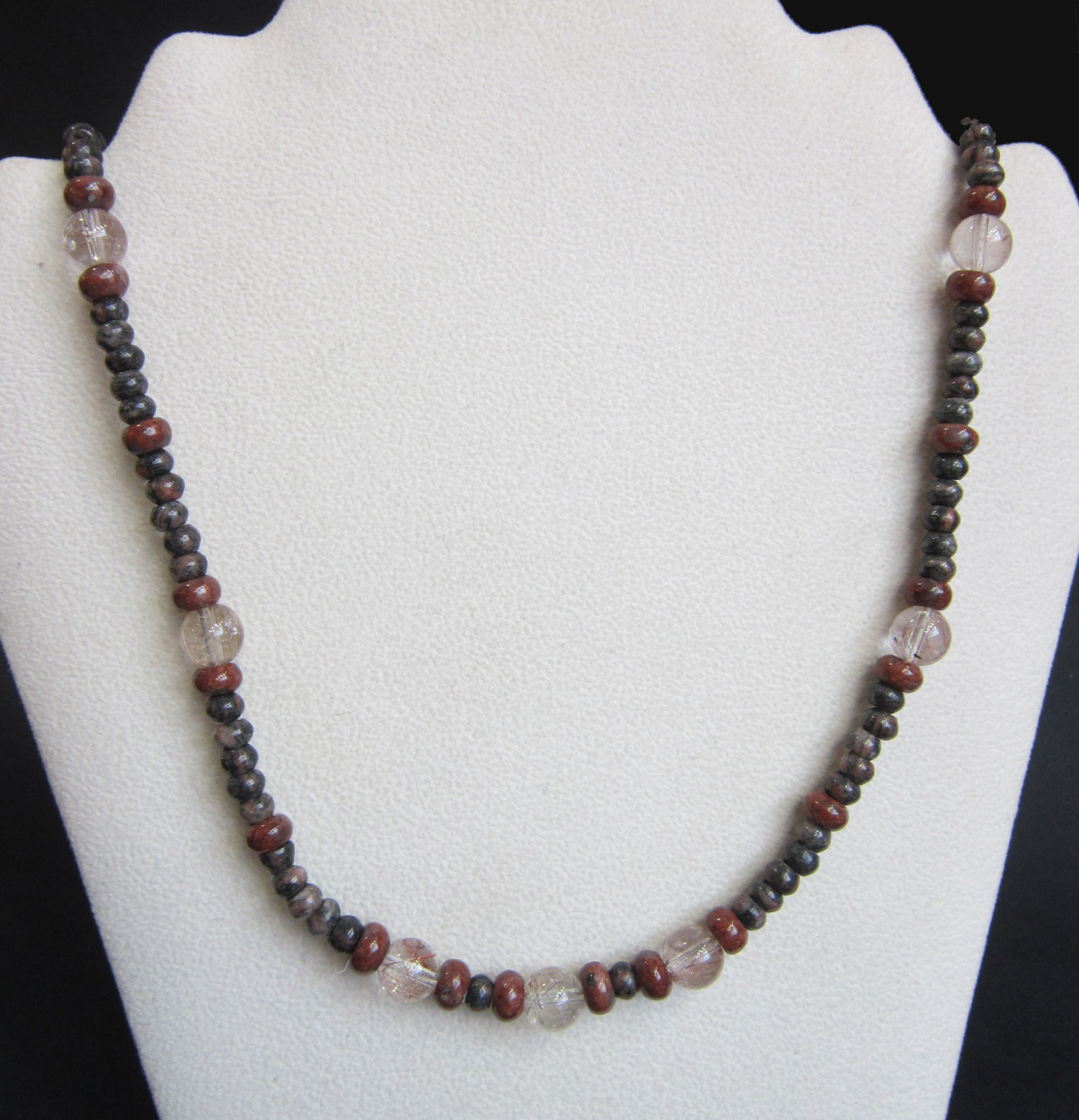 Galloway Mahogany Jasper Necklace