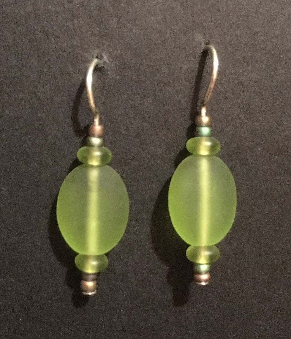 Thumbnail: Galloway Glass Earrings