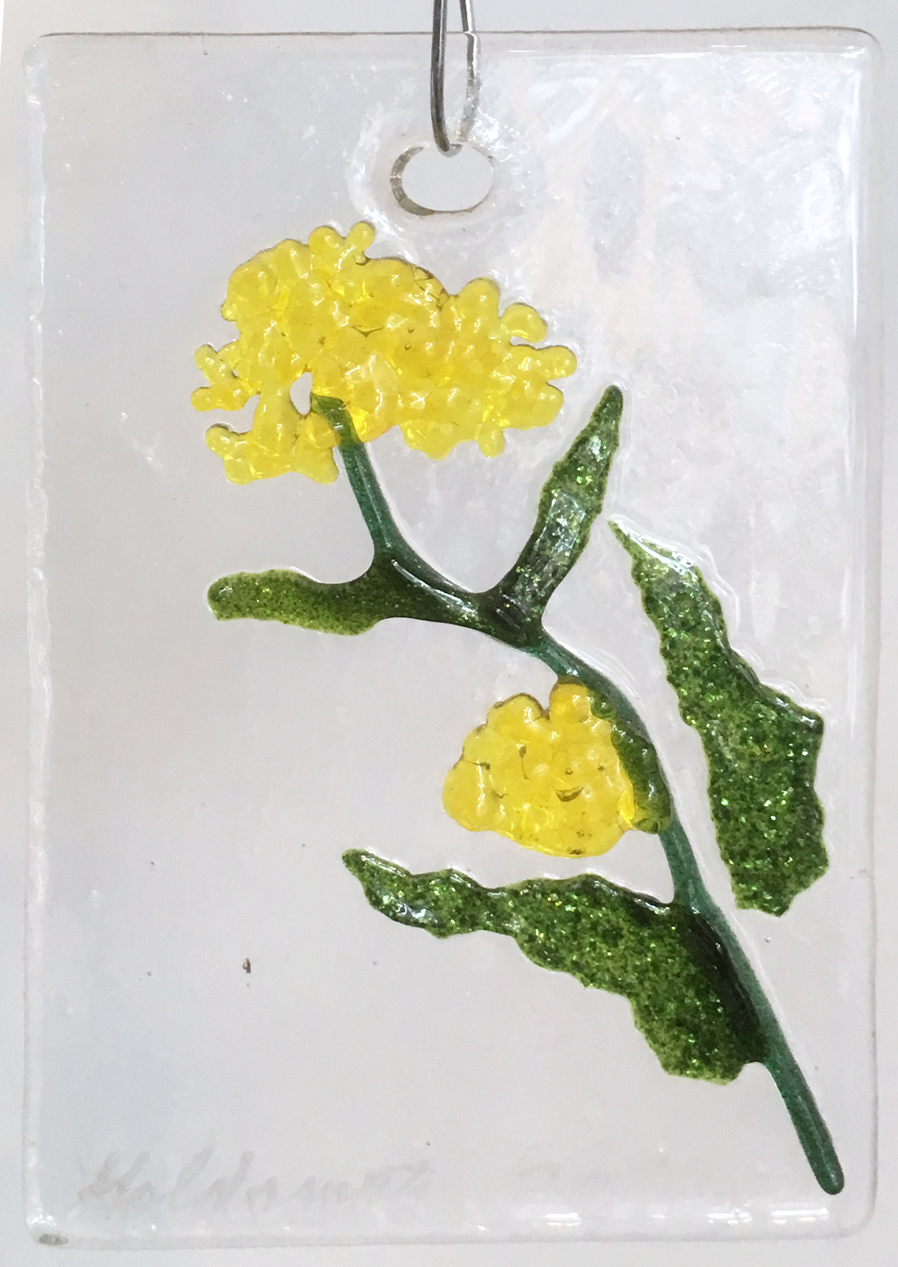 Goldsmith Fused Glass Suncatchers - Small floral