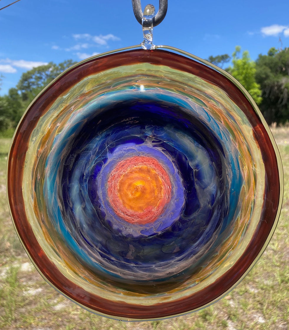 Thumbnail: Loewer Glass Bullseye Disc