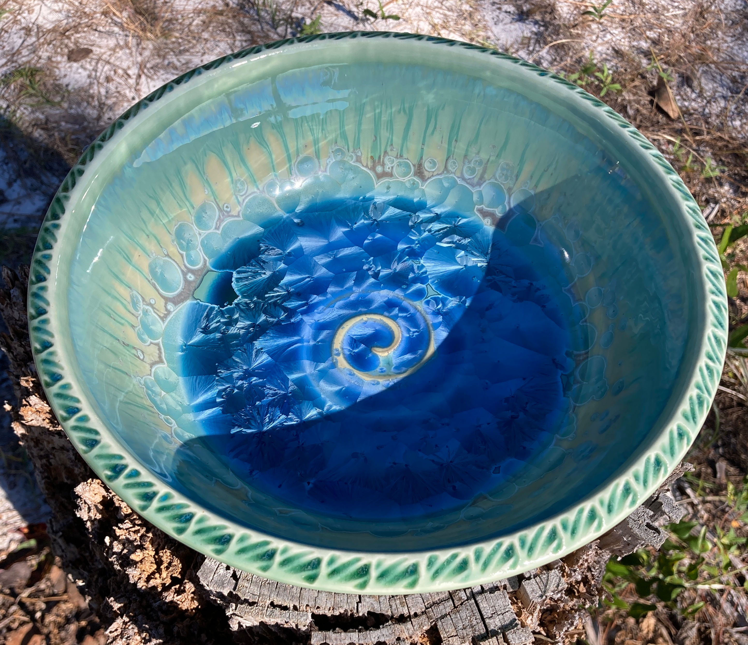 Indikoi Crystalline Large Bowl