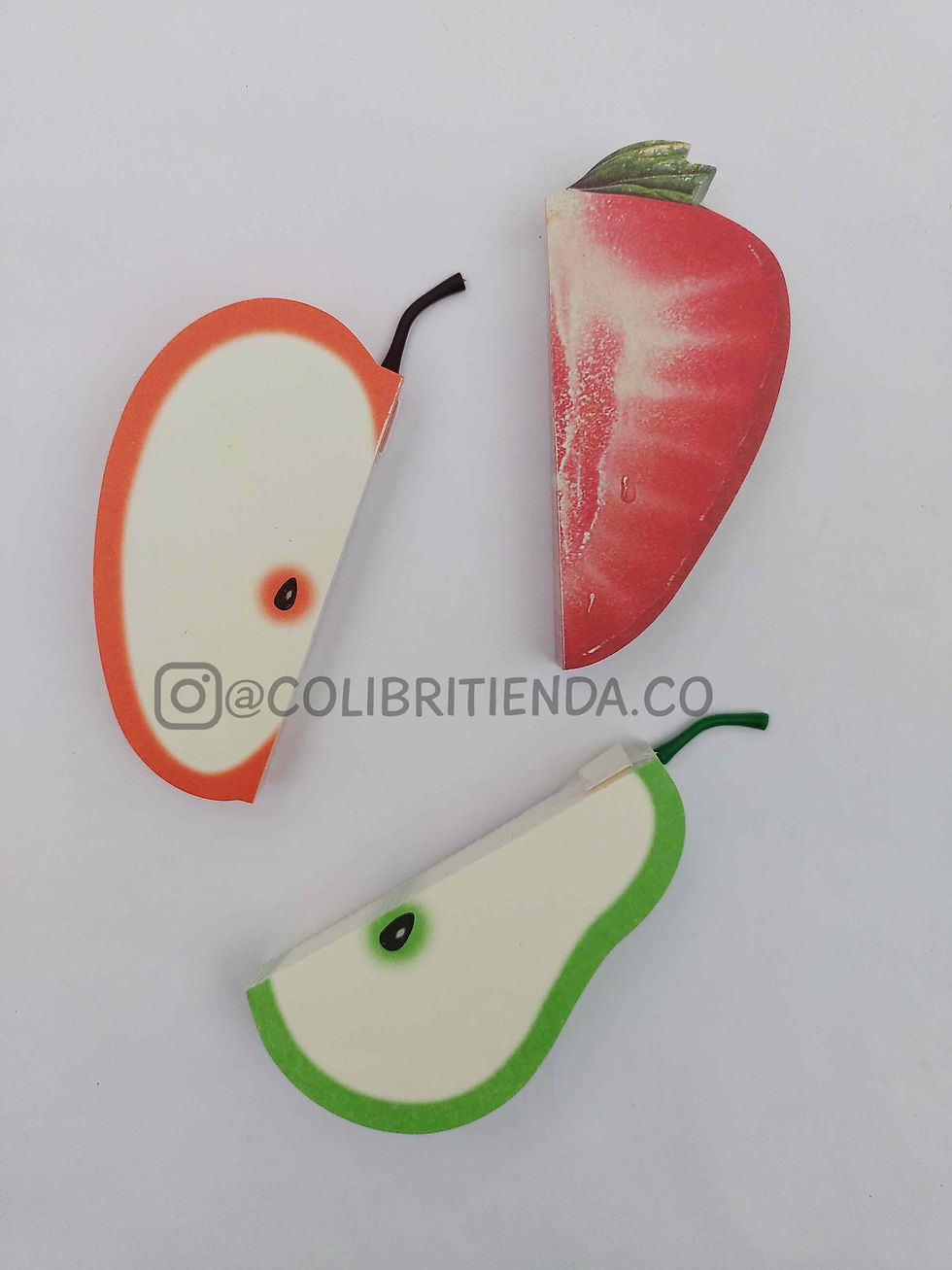 Miniatura: Post it de frutas 3D