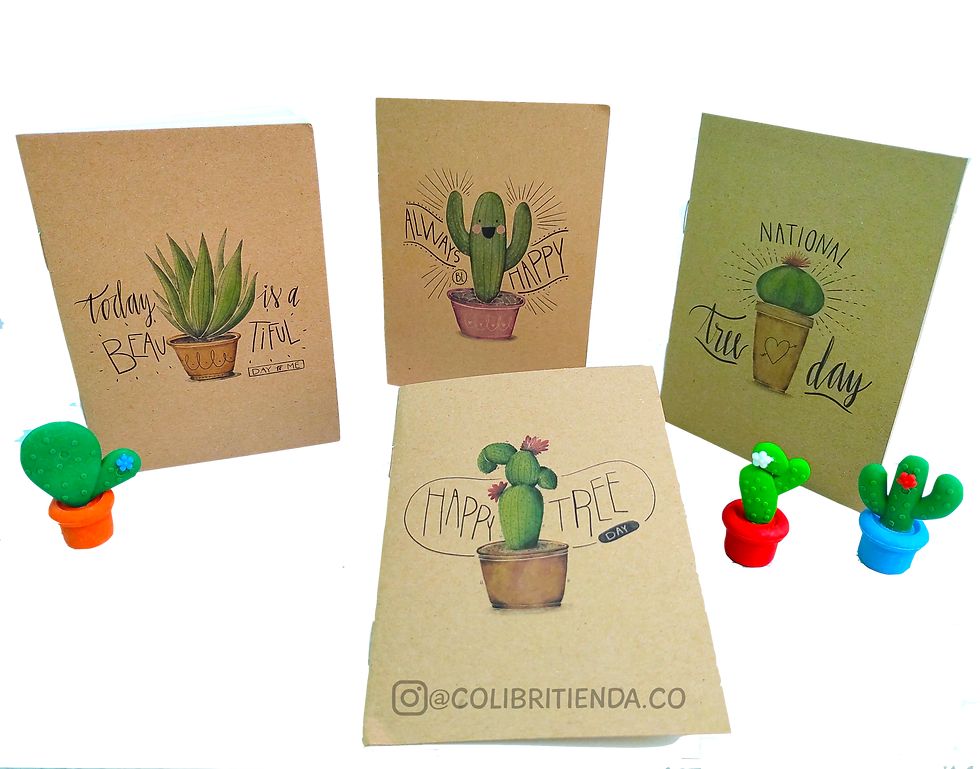 Miniatura: Libretas cubierta en papel kraft