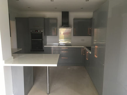 completed kitchen renovation