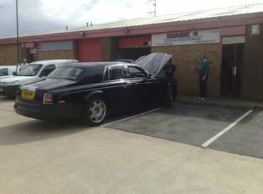 car having air conditioning repaired