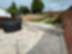 paving in a garden
