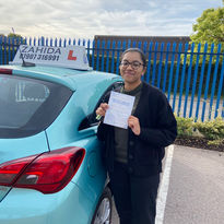 person that has just passed driving test