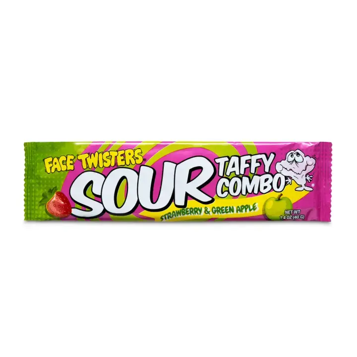 Sour Taffy Combo Strawberry/Green Apple