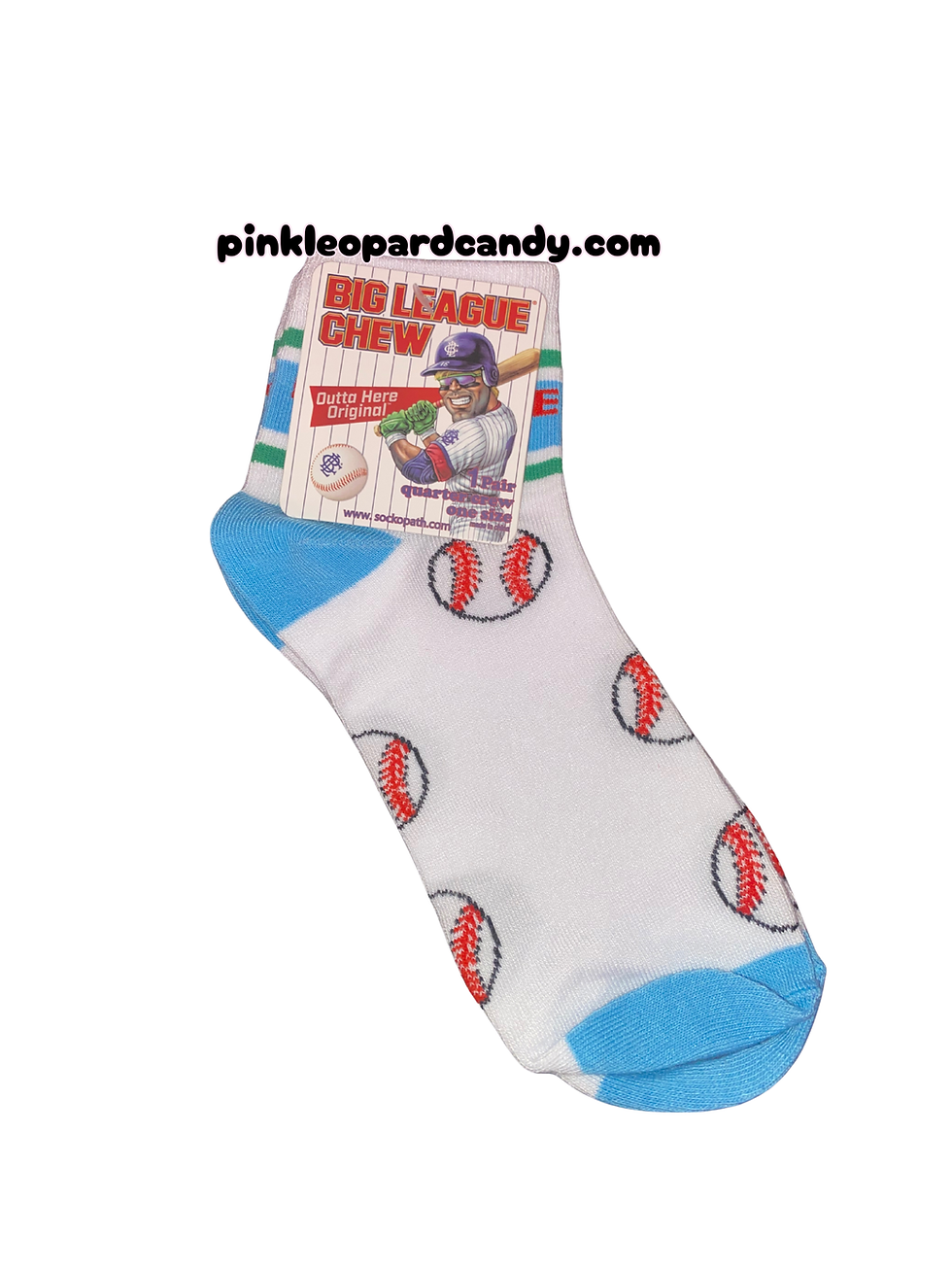 Big League Chew Sock