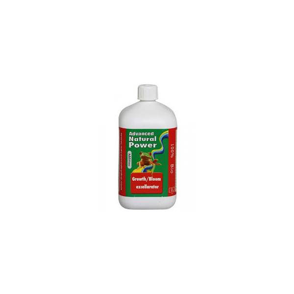 ADVANCED HYDROPONICS - NATURAL POWER GROWTH/BLOOM EXCELERATOR - 1L