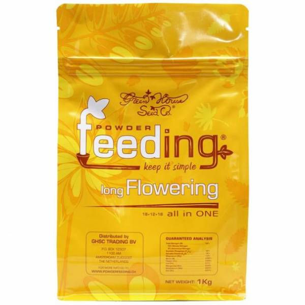 GREEN HOUSE - LONG FLOWERING POWDER FEEDING - 1KG