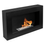 Thumbnail: Hanging bio fireplace 650x400 Box black