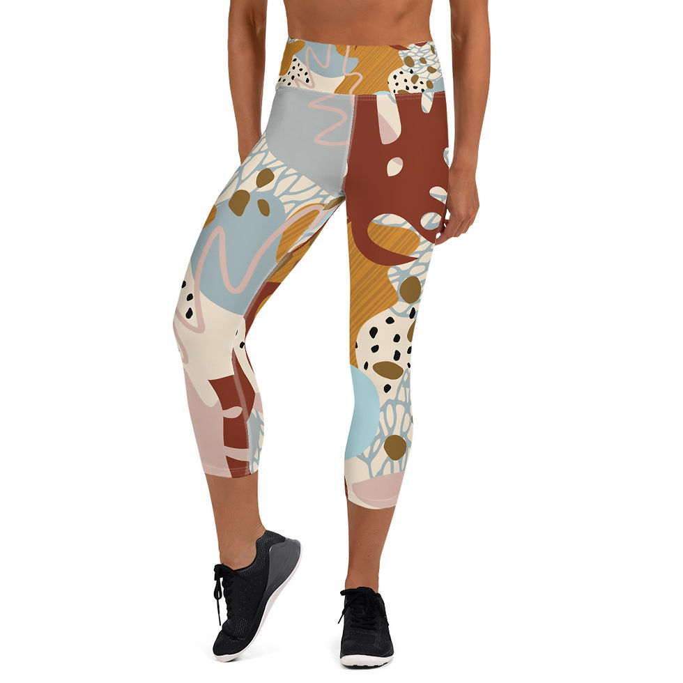 pastel colored fall leaves.