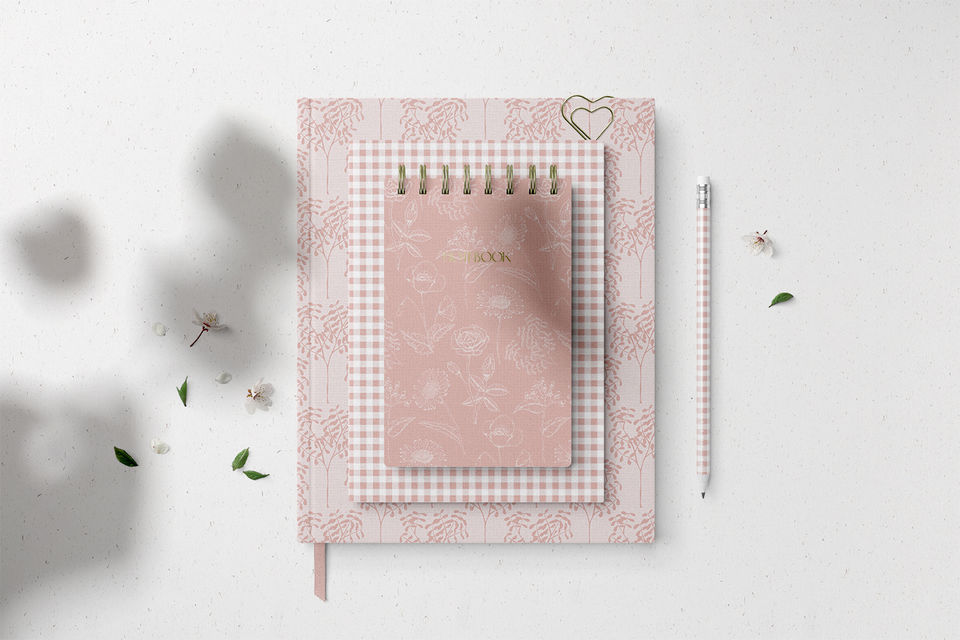 Florrie Holiday surface pattern design