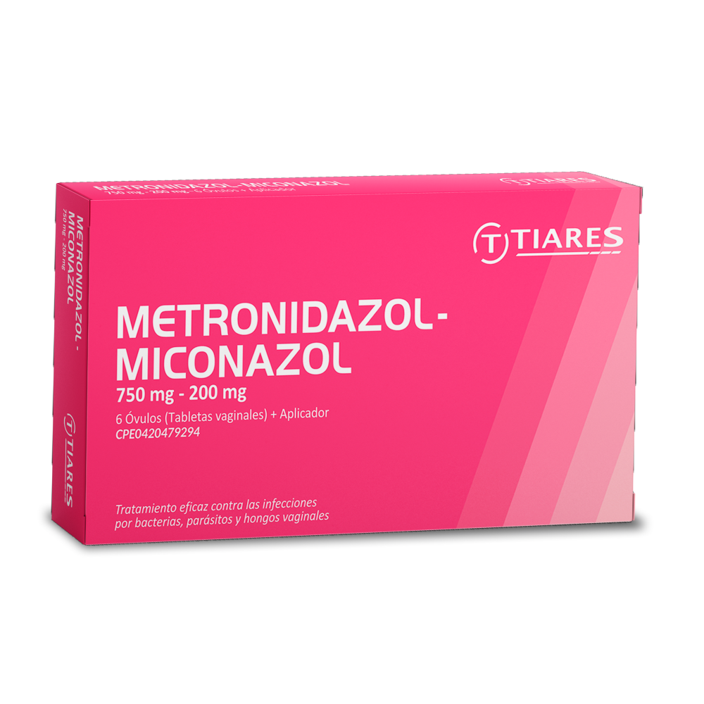 Metronidazol + Miconazol 750mg + 200mg