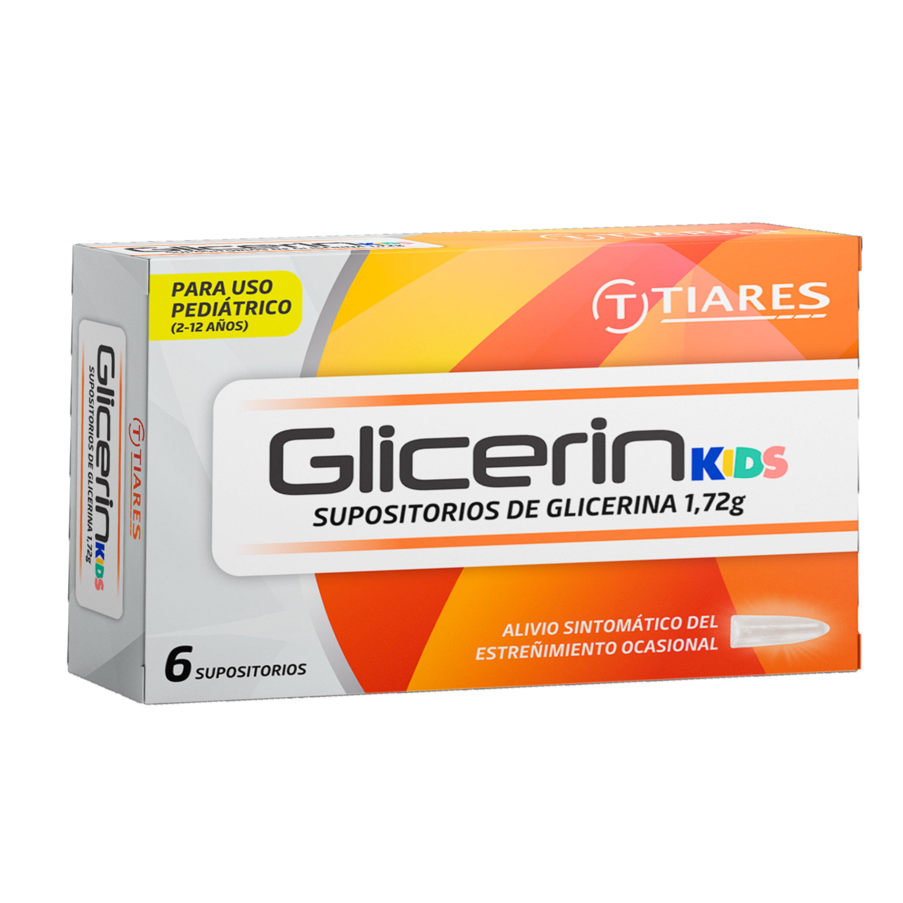 Glicerin Kids Supositorios (Glicerina 1.72g) - Laxante Infantil