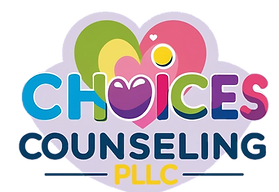 Vibrant Wordmark Logo Choices Counseling