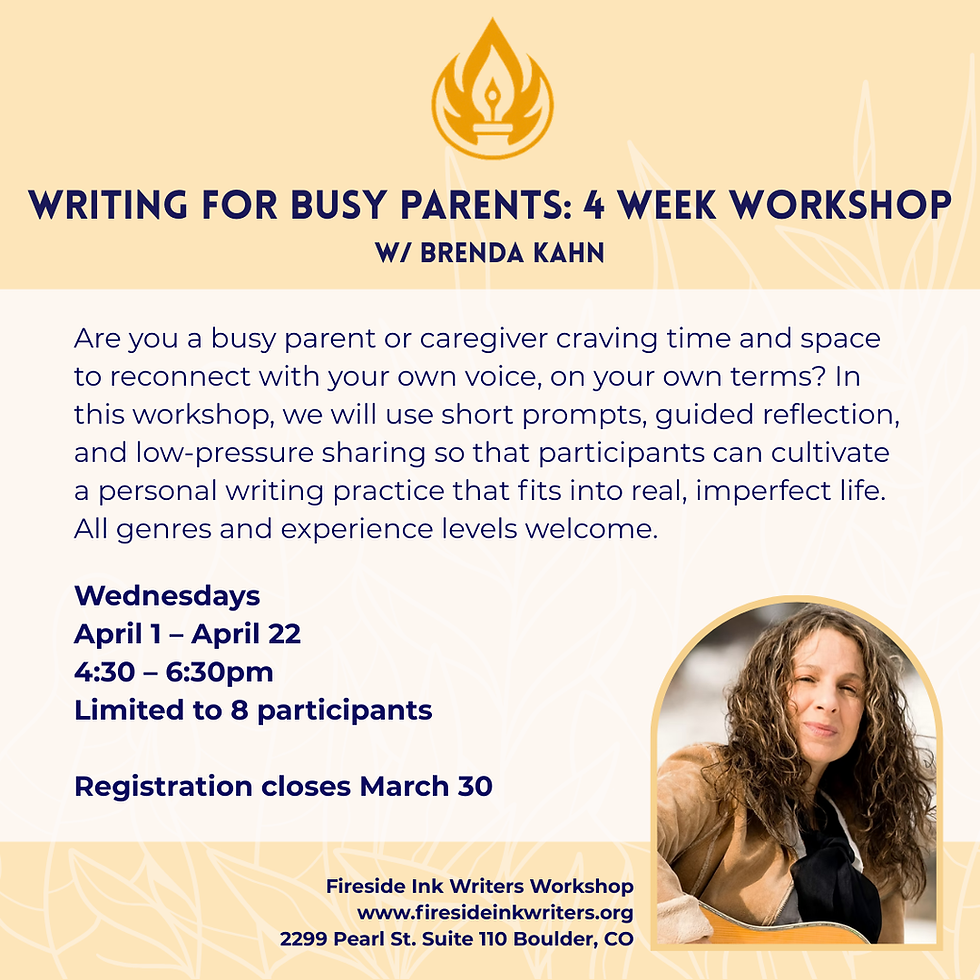 Writing for Busy Parents