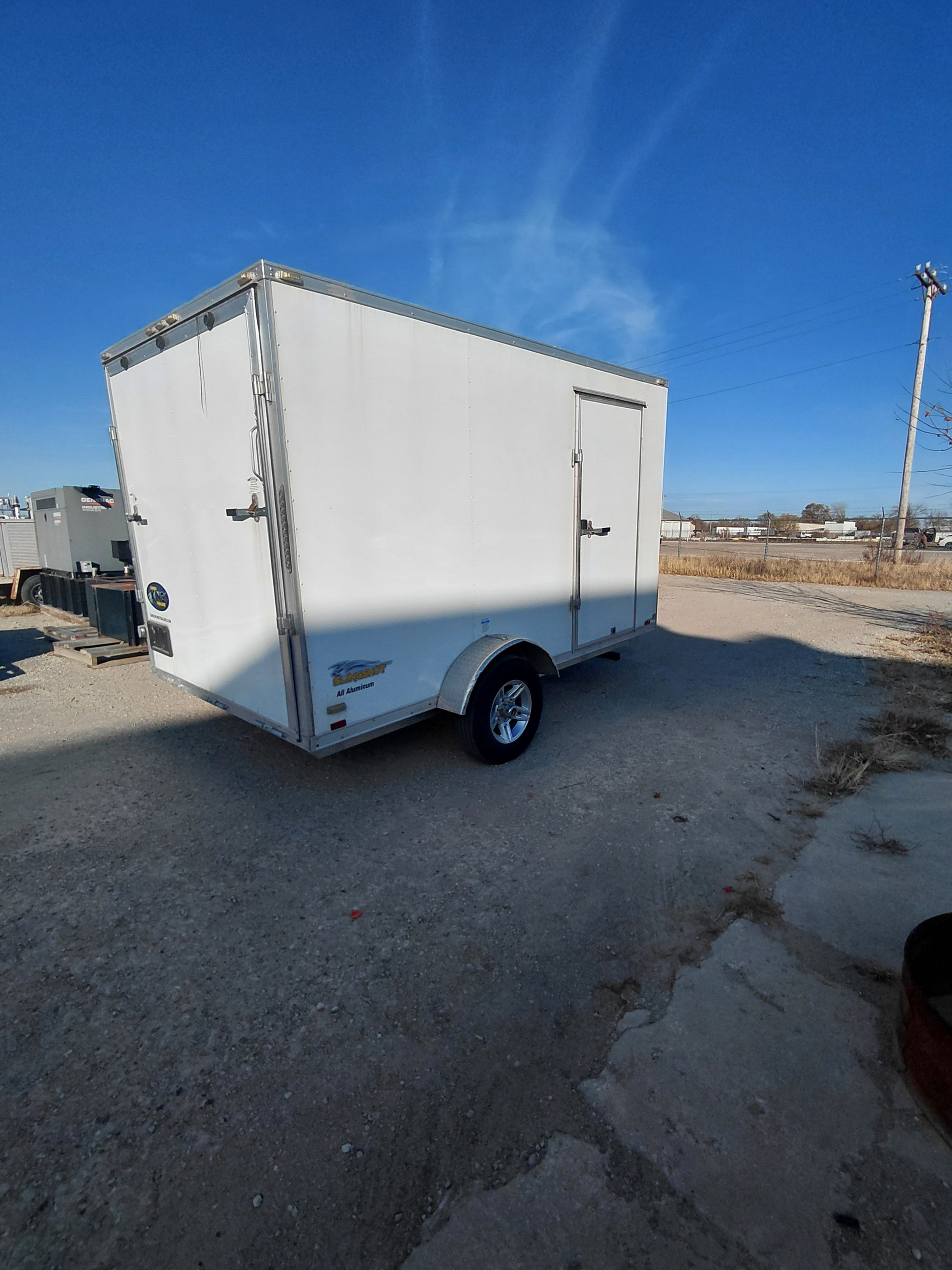 Cargo king 6x12  enclosed trailer 
