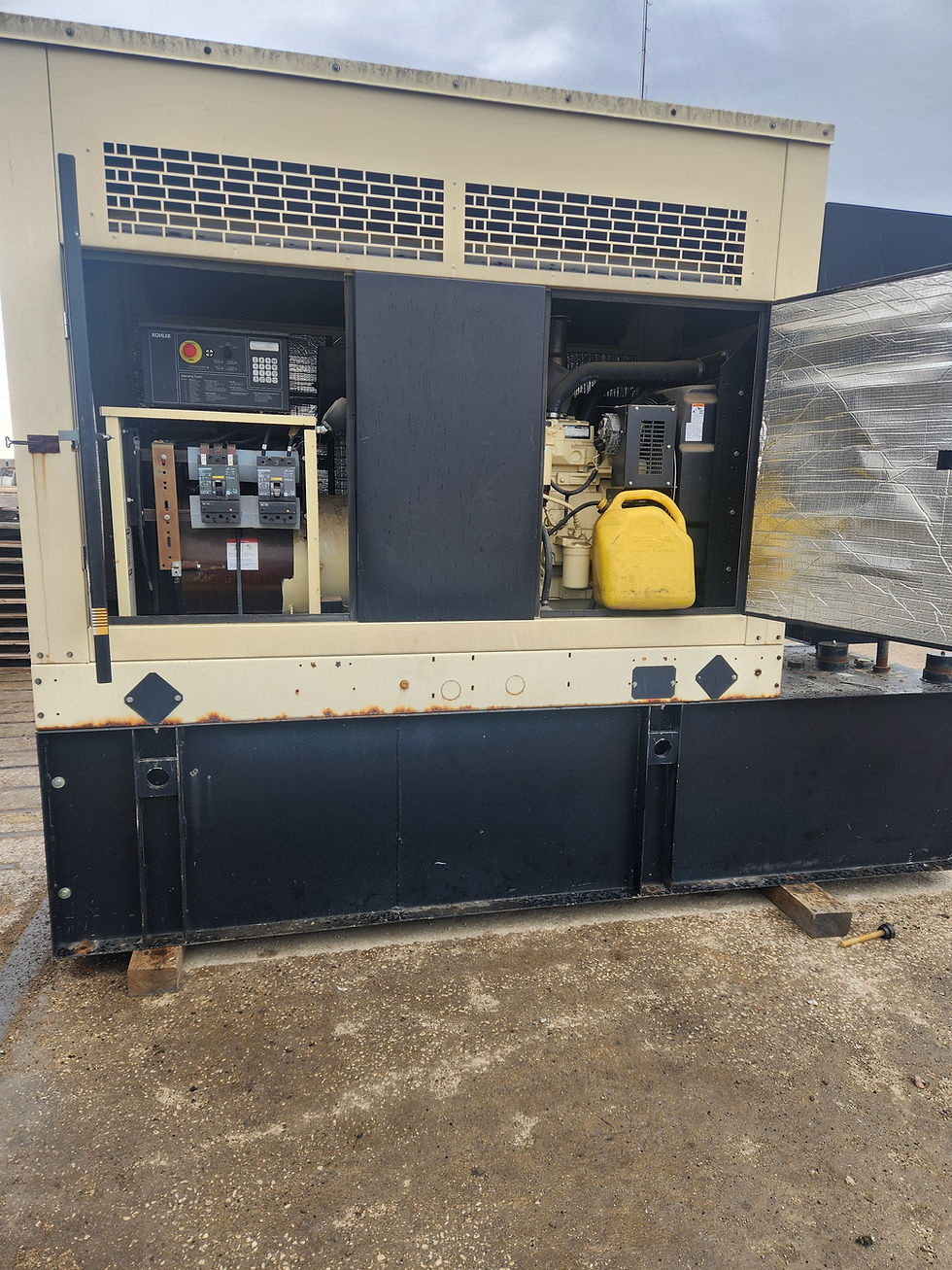 Thumbnail: Kohler 80kw diesel generator 120/240 single phase