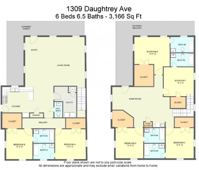 1309 Daughtrey Ave Floorplan