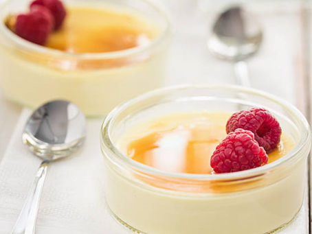 Light Pourable & Easy Egg-Yolk Custard