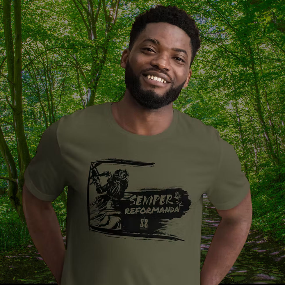 Thumbnail: Semper Reformanda — The Jenny Geddes Tee