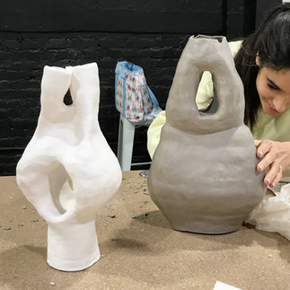 Coil built vessels