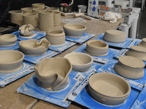 Results from a one-time pottery class.