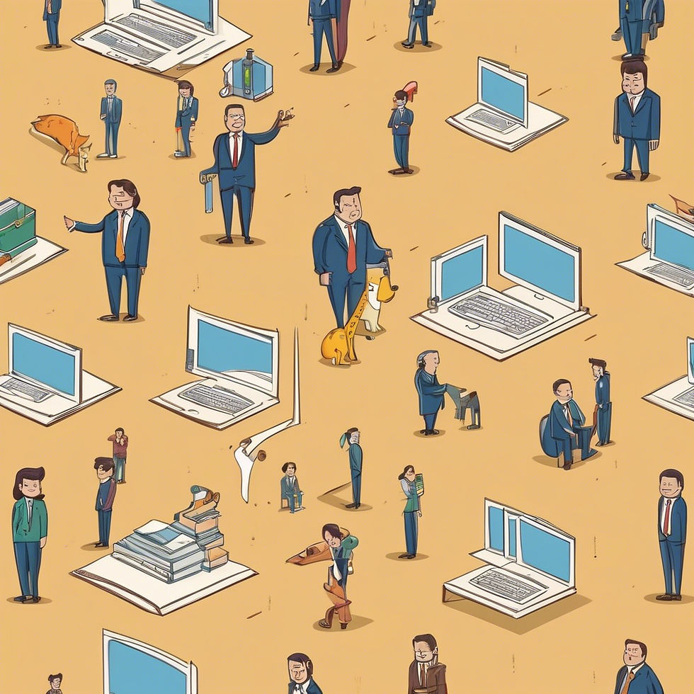 Working in a big size company needs more connection and network to build.