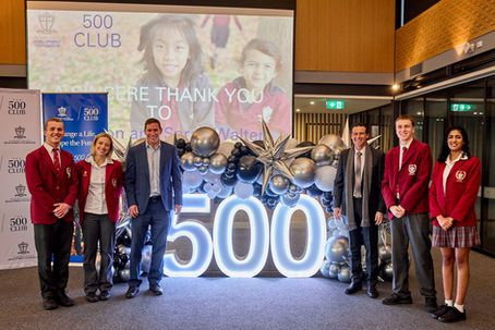The Launch of the 500 Club