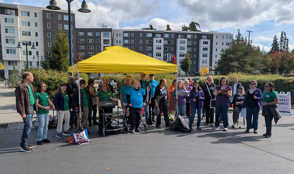 Rain City Voices & Sound Harmony perform together