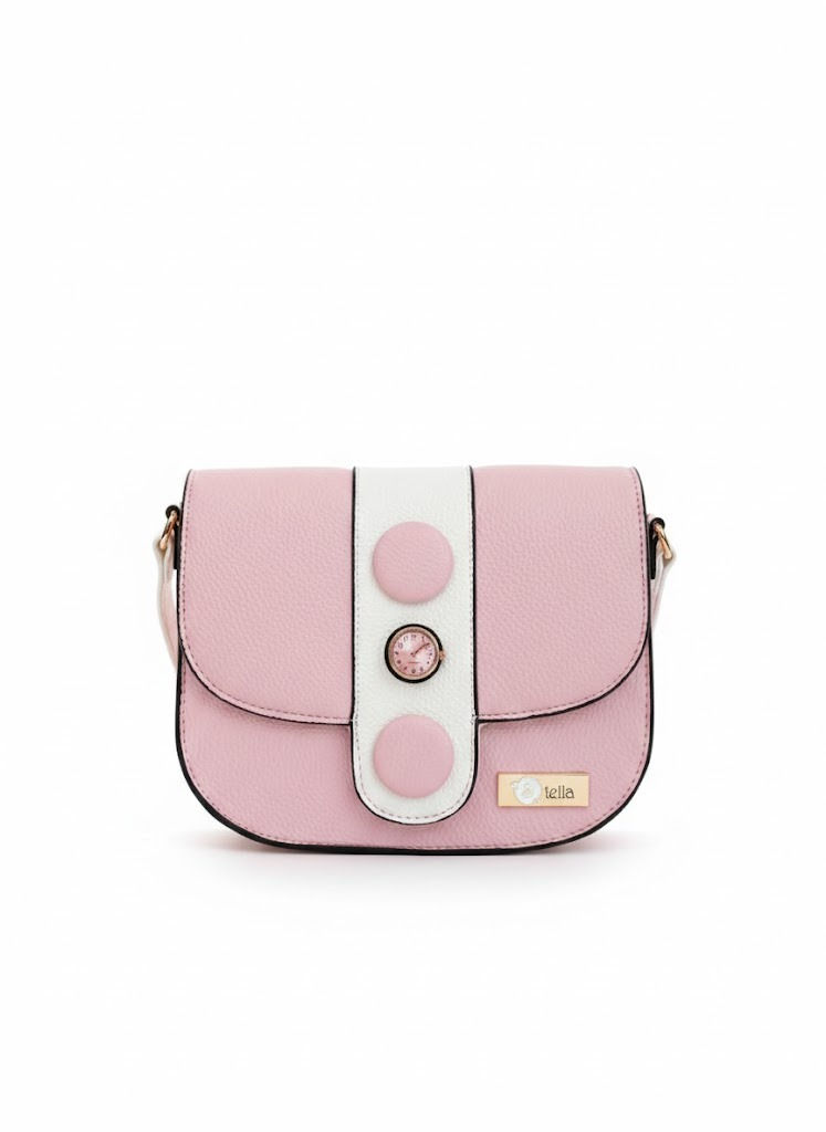 Thumbnail: Stella Luna | Pastel Pink & White Mini Bag