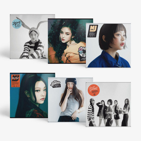 Six versions de l'album NEWJEANS – How Sweet (Standard ver.)