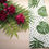 Thumbnail: Tropical leaf napkin set