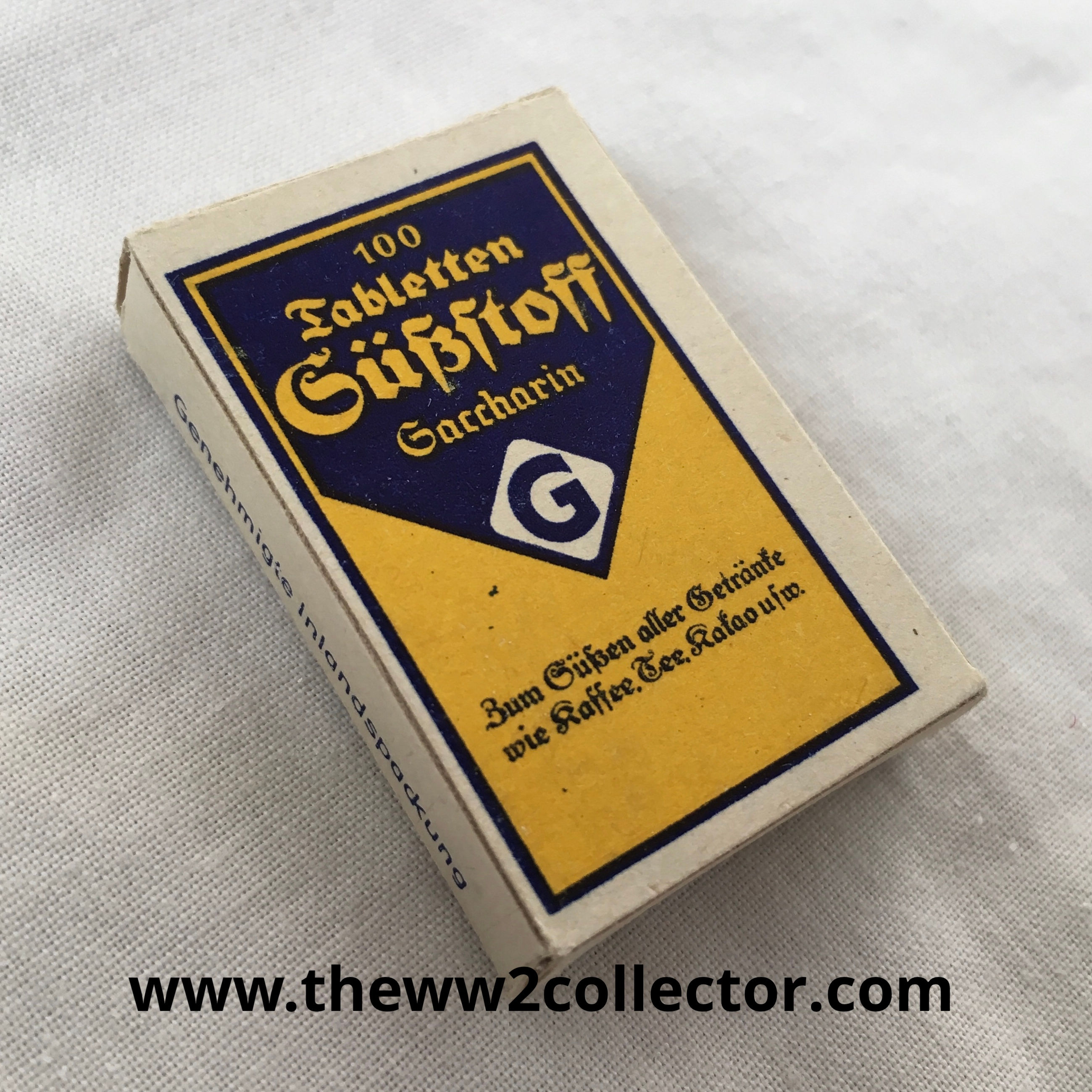 Full packet of Zaccharin