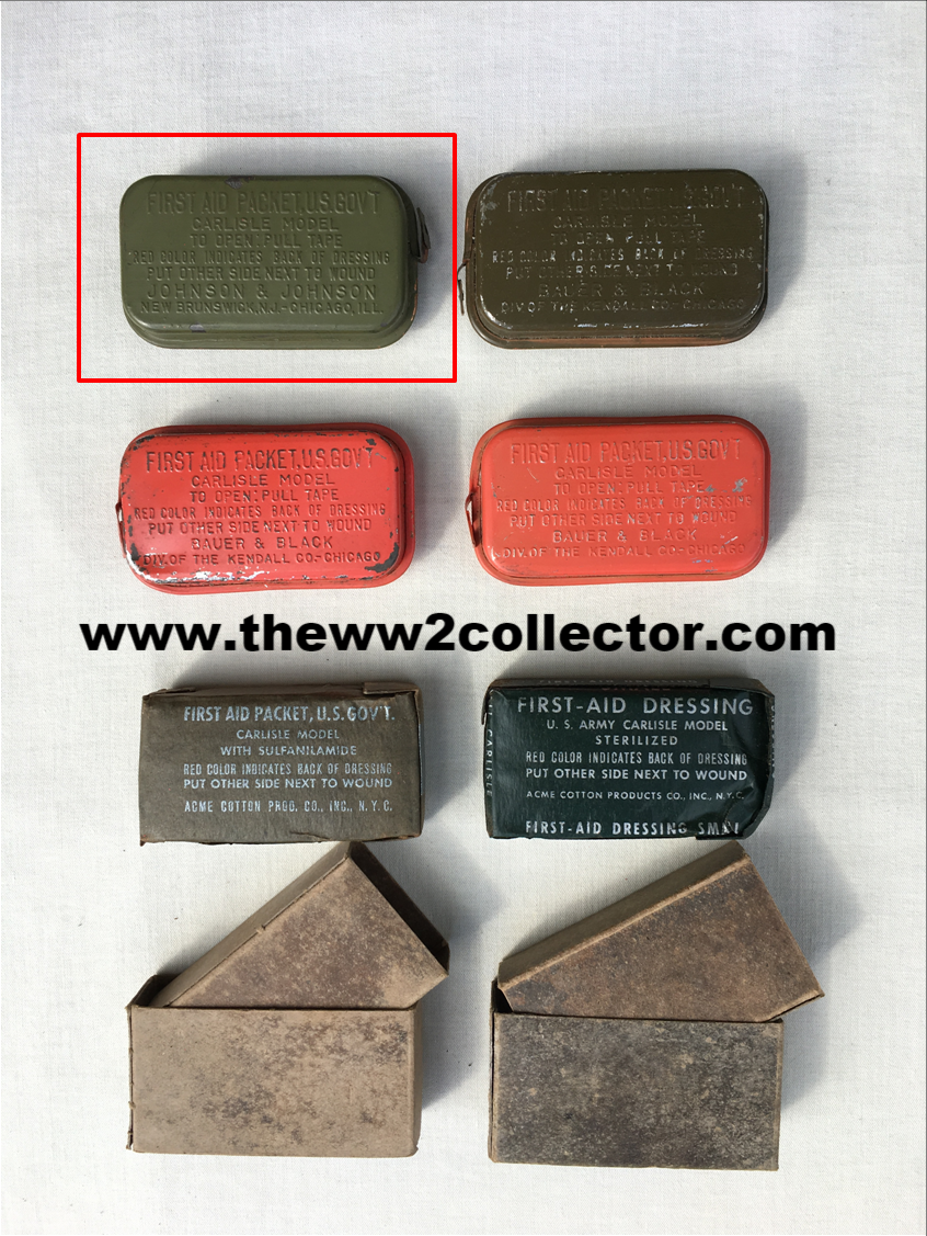 Thumbnail: First Aid Packet Johnson Type Early War