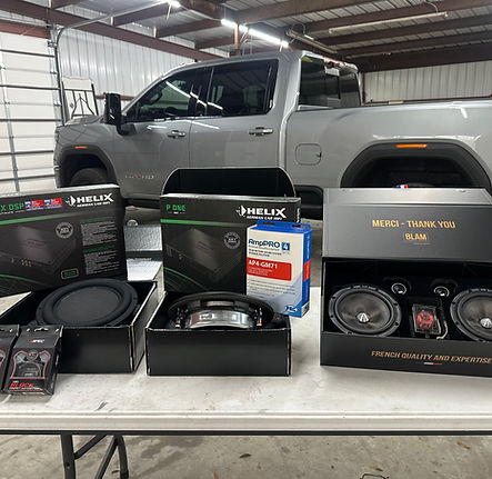 Austin Car Audio Dealer for Helix, Match, Brax and Blam Audio in Austin Tx Car Audio Shop
