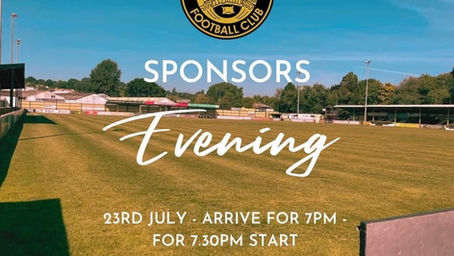 Sponsors Evening