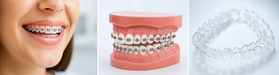 Metal Braketler ve Şeffaf Plaklar